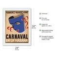thumbnail image 2 of Cuba - Carnaval en la Habana (Carnival in Havana) - February March 1941 - Vintage Carnival Poster c.1941 - Japanese Unryu Rice Paper Art Print 24 x 32 in, 2 of 4