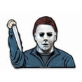 thumbnail image 5 of Masked Michael Serial Killer with Knife WiperTags for Horror fans attaches to rear vehicle wiper blades. Made in USA., 5 of 7