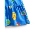 thumbnail image 3 of Wonder Nation Toddler Girls Tiered Ruffle Scooter Skirt, Sizes 18M-5T, 3 of 3