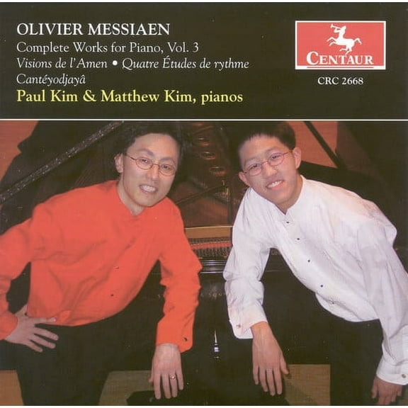 Paul Kim - Visions de L'amen for 2 Pianos / Quatre Etudes - Music & Performance - CD