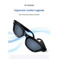 thumbnail image 3 of AI Smart Glasses 8MP Camera Real-time Translation Object Recognition ChatGPT Bluetooth Call & Music, 3 of 5