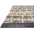 thumbnail image 4 of Chris Loves Julia x Loloi Alice Collection Area Rug ALI-02 Cream/Charcoal 18" x 18" Sample, 4 of 7