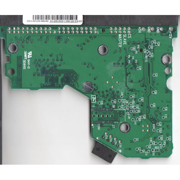 WD400BB-60JKA0, 2061-001292-000 AD, WD IDE 3.5 PCB