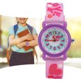 thumbnail image 1 of Reloj de pulsera de dibujos animados Jadeshay para niños con Correa de PVC, 1 of 11