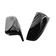 thumbnail image 3 of Abody Left and Right Rear View Mirror Cover Glossy Black Replacement for X5 E70 X6 E71, 3 of 7