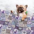 thumbnail image 3 of Rocae Lavender Flowers for Pet Blanket Dog Blanket Cat Blanket Soft Sleep for Small Medium Pet-Large, 3 of 8