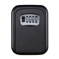 thumbnail image 2 of S SERENABLE Outdoor Wall Mounted Safe with Lock & Waterproof - Black, 2 of 7