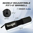 thumbnail image 3 of Yes4All Ergonomic Foam Bar Pad - Olympic Barbell Squat Pad - Neck Pad for Squats, Hip Thrusts - Weight Lifting Bar Pad, 3 of 7