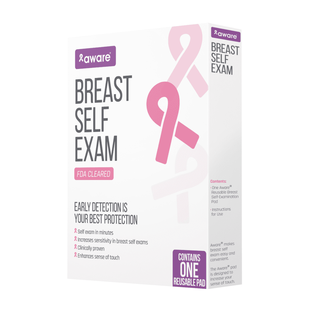 Aware Breast Self Exam, FDA Cleared, Reusable Pad, Medical Aid