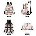 thumbnail image 4 of FORMRS Mini Backpack Purse for Women Travel Daypack Casual Shoulder Bag, Christmas Penguin, 4 of 7