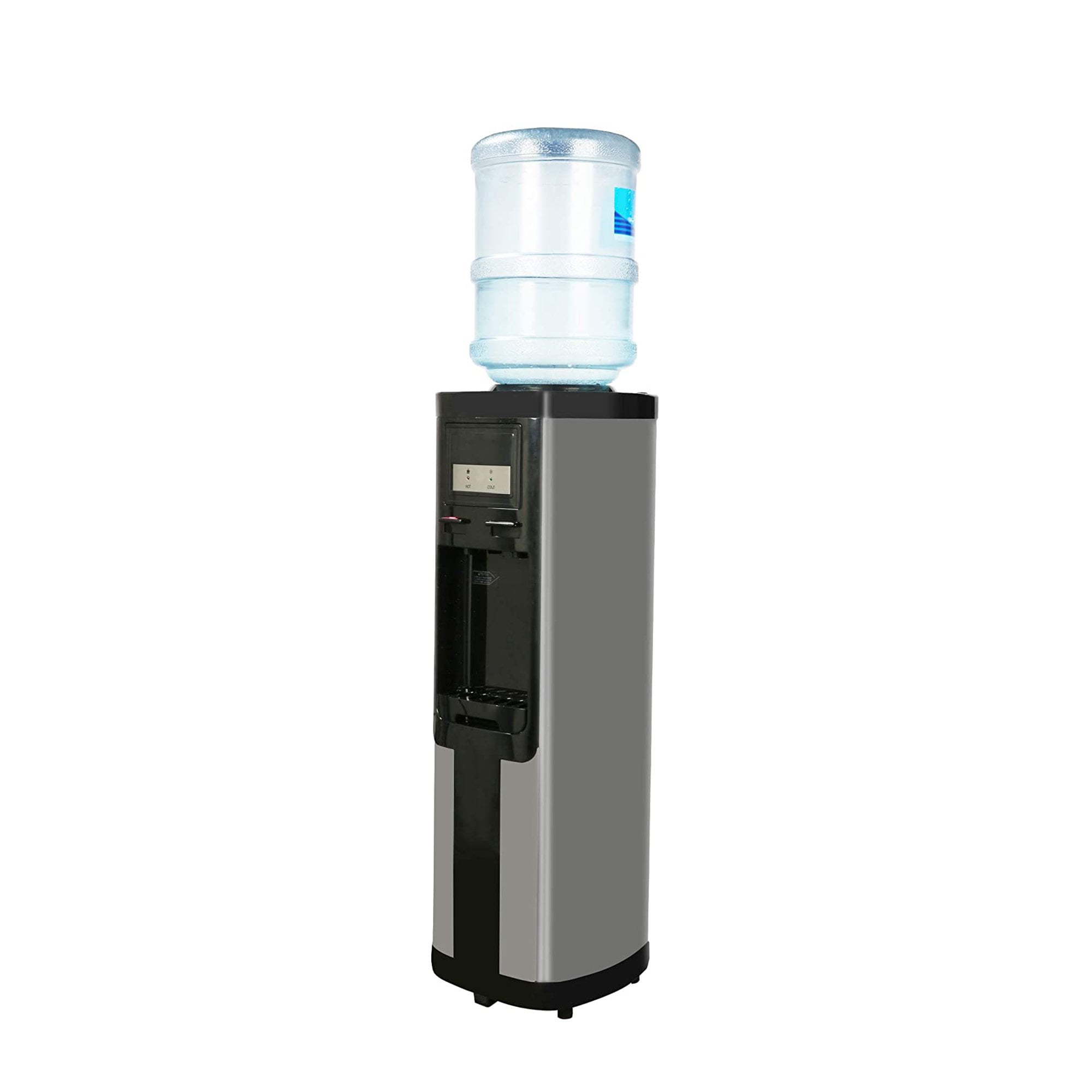 KARMAS PRODUCT Top Loading Water Dispenser Hot/Cold Water Cooler DispenserHolds 3 or 5 Gallon