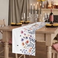 thumbnail image 2 of Table Runners 90 Inches Long Dress Scarves, Spring Floral Farmhouse Coffee/Dining/Kitchen Table Runner for Living Room, Elegant Pastoral Flowers Botanical 13x90 Inch, 2 of 9