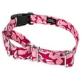 thumbnail image 3 of Country Brook Petz® Pink Sharks Martingale Dog Collar with Plastic Buckle, Large, 3 of 5