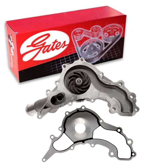 Gates Engine Water Pump compatible with Jeep Grand Cherokee 3.6L V6 2011-2015