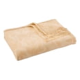 thumbnail image 3 of Better Homes & Gardens Woven Chenille Botanical Throw Blanket, UK Butter, 50x72 Inches, 3 of 6