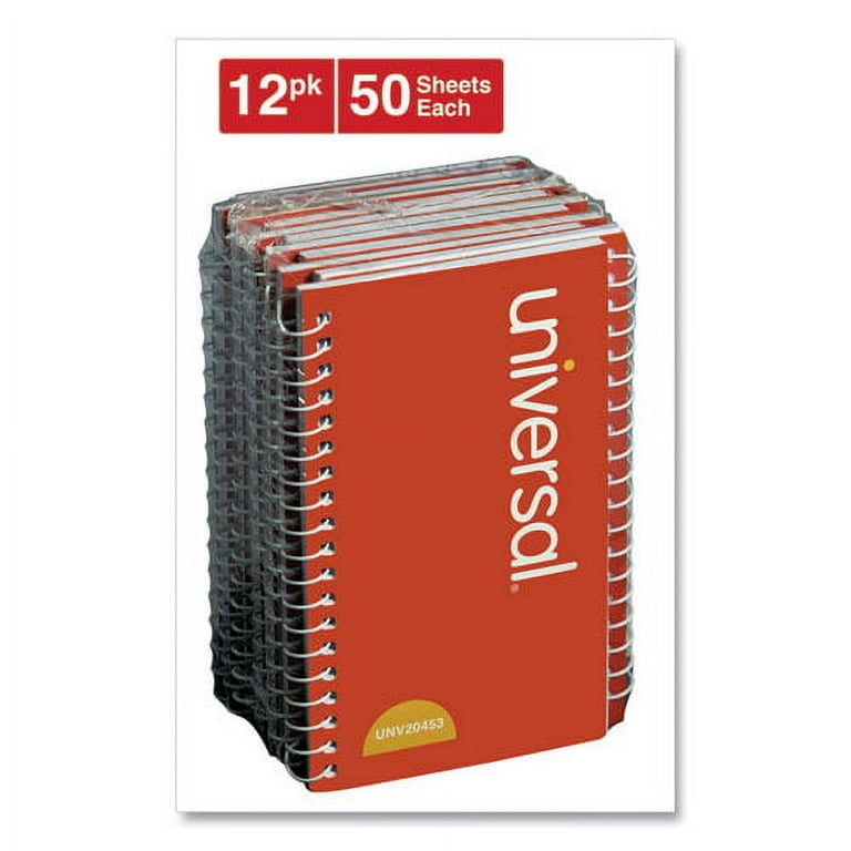 Wirebound Memo Book, Narrow Rule, Red Cover, (50) 5 x 3 Sheets, 12/Pack Wirebound Memo Book, Narrow Rule, Red Cover, (50) 5 x 3 Sheets, 12/Pack