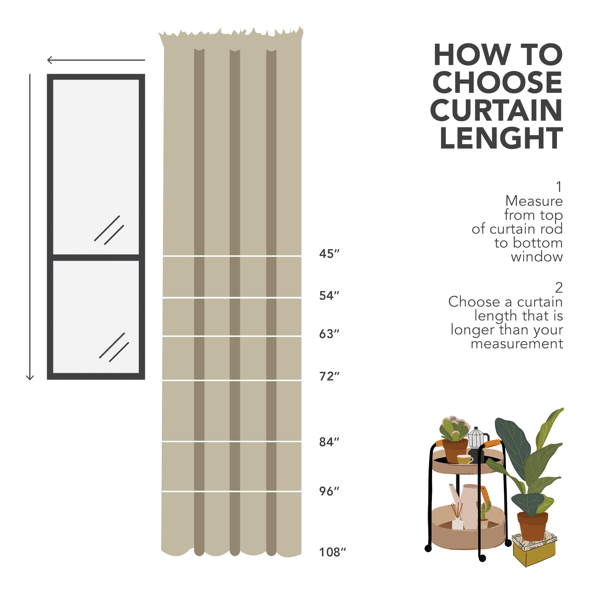 ZOPZO Bedroom Blackout Curtains Rod Pocket Light Blocking Window Curtains for Living Room 52 x 72 inch Beige 2 Pieces