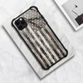 thumbnail image 5 of Compatible with iPhone 11 Case，Design Pattern Back Bumper Anti Scratch Reinforced Corners Soft TPU Caver, Cases for Men Women-Camouflage Tree USA American Flag Wood Grain, 5 of 6