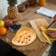 thumbnail image 4 of Herramientas de cocina HWRETIE,cesta decorativa de drenaje de frutas de doble capa,bandeja de mesa de comedor para el hogar para lavar y servir frutas y bocadillos, 4 of 5