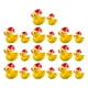 thumbnail image 2 of 20 patitos navideños de resina, miniaturas, para casa de muñecas, decoración de jardín, etc, 2 of 7