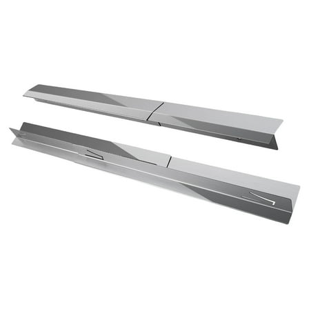 Set Of 2 Heatproof Stove Side Guards Adjustable Length Counter Gaps Fillers Stainless Steel Oven Side Protectors
