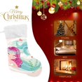thumbnail image 4 of Coolnut 2PCS Christmas Stocking Funny Mermaid Xmas Stockings Decoration for Family Holiday Party Ornaments Decor Fireplace, 17.7 x 12 Inch, 4 of 7