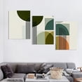 thumbnail image 4 of Boho Chic Geometric Canvas Wall Art Large Framed Modern Artwork 12*16inch*3pcs, 4 of 6