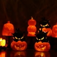 thumbnail image 4 of Suncoda Pumpkin Lights Halloween indoor decor, 1pc Halloween Light up Halloween Pumpkin Lantern Decorations with LED Light for Indoor Outdoor Tabletop Decorations Props, 4 of 6