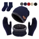 thumbnail image 1 of 5p Unisex Guantes Para Frio Y Gorros Tejidos Y Gorro Bufanda, 1 of 8