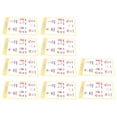 thumbnail image 4 of Póster educativo preescolar Amonsee laminados No tóxicos 10 piezas de lectura fácil, 4 of 8