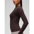 thumbnail image 4 of CRZ YOGA Softembrace Crewneck Long Sleeve Workout Top, Ultra Soft, Shirts for Women, 4 of 7