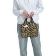 thumbnail image 6 of Honeii Leopard Print-1 Print Lunch Bag Women, Lunch Box Lunch Bag for Women Adult Men, Small Leakproof Cute Lunch Tote Large Capacity Reusable, 6 of 8