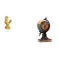 thumbnail image 1 of Figura de gallina con forma de globo terráqueo, decoración Feng Shui, estatua moderna, reloj de mesa, escultura para cumpleaños, aniversarios, oficina, 1 of 8