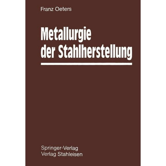 Metallurgie Der Stahlherstellung