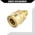thumbnail image 4 of Pressure Washer Coupler Female Washer Gun Adapter Universal for Car Brass M14 x 1.5 43mm Length, 4 of 6