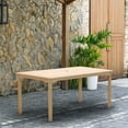 thumbnail image 2 of Amazonia Norwich 5-Piece 100% FSC Teak Wood Rectangular Patio Dining Set, 2 of 10