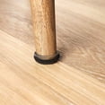 thumbnail image 4 of Super Sliders 4338595N Formed Felt Furniture Movers For For Hardwood Floors, 1 Inch, Brown, 20 Piece, 4 of 6