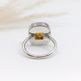 thumbnail image 5 of Oval Cut Citrine Gemstone Ring 925 Sterling Silver Ring Gift For Women Handmade Beautiful Ring Size US 9.5, 5 of 7