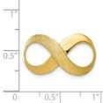 thumbnail image 3 of 14K Yellow Gold Charm Pendant 13 mm 22 Figure Eight Polished Slide, 3 of 3