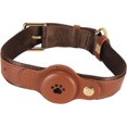 thumbnail image 2 of AVEKI Collier pour Animaux de Compagnie Réglable Collier Peau Douce Amicale PU Collier pour Chien Élégant Collier pour la Marche Formation Camping (Brun), 2 of 8