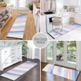 thumbnail image 6 of Yayeee Runner Rug for Bedroom 2'x6' Machine Washable Hallway Non Slip Mat, Abstract Pink, 6 of 8