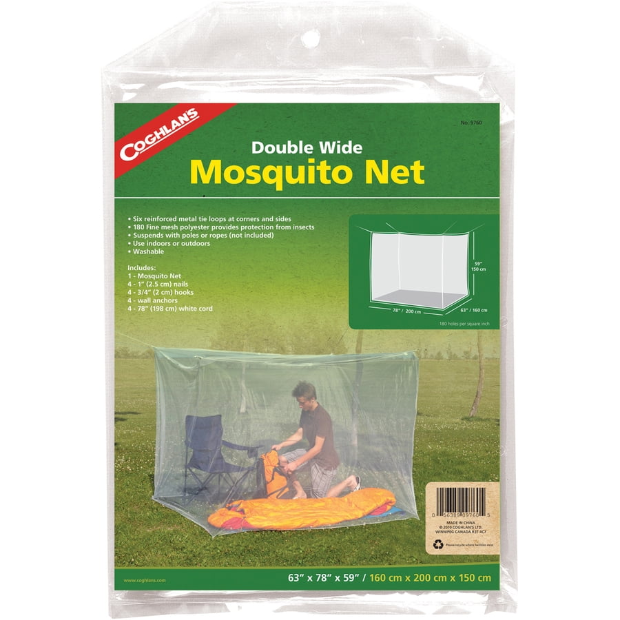 Coghlan's Mosquito Net with Elastic Straps