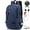 1803 Blue, variant on Student Backpack Usb Charging Teenagers,1803 Black