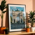 thumbnail image 3 of Arco della Pace 02 - Milan Lombardy Italy Photography Black Framed Wall Art Print 20 x 30 inches, 3 of 8