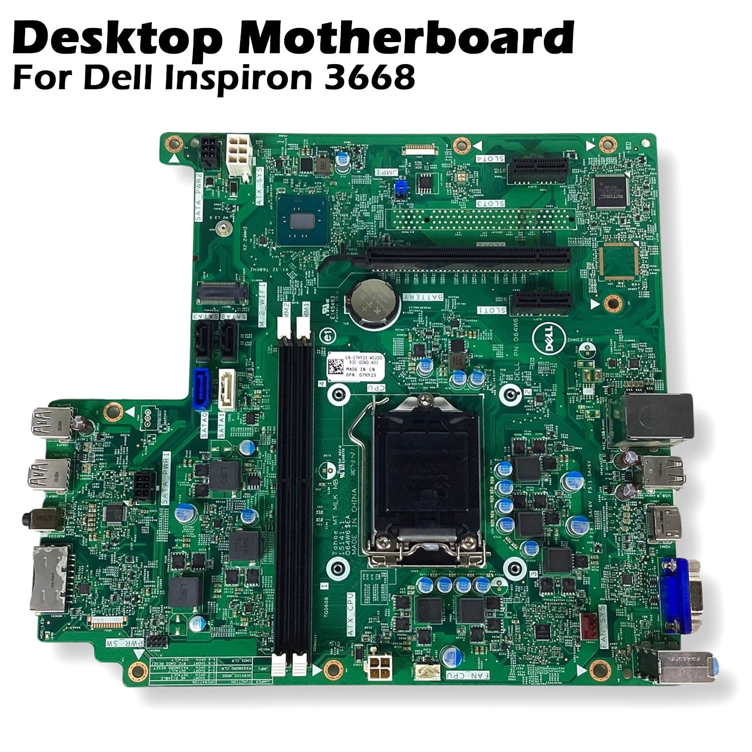 Pre-Owned Dell 7KY25 Inspiron 3668 Series Intel Socket LGA1151 Desktop Motherboard