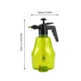 thumbnail image 3 of Gallickan Pressure Spray Bottle, 1500ml Adjustable Nozzle for Garden Plants Cleaning, Heavy Duty Sprayer, Green, 3 of 6