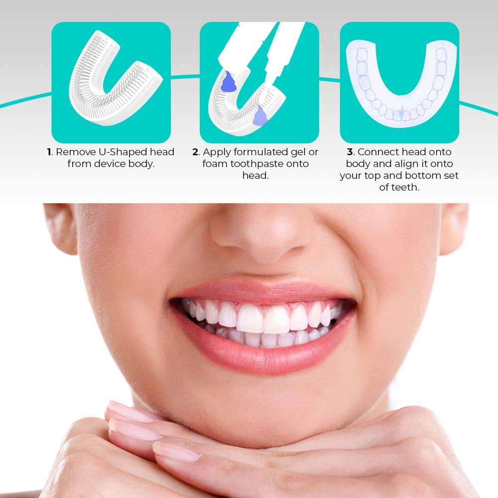 Natural Dental Cleaning Combination Set, Ultrasonic ...