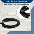 thumbnail image 6 of Unique Bargains 5.5FT 3/8" 10mm ID 3.5mm Thickness Silicone Vacuum Tubing Hose for Air and Water, 6 of 8