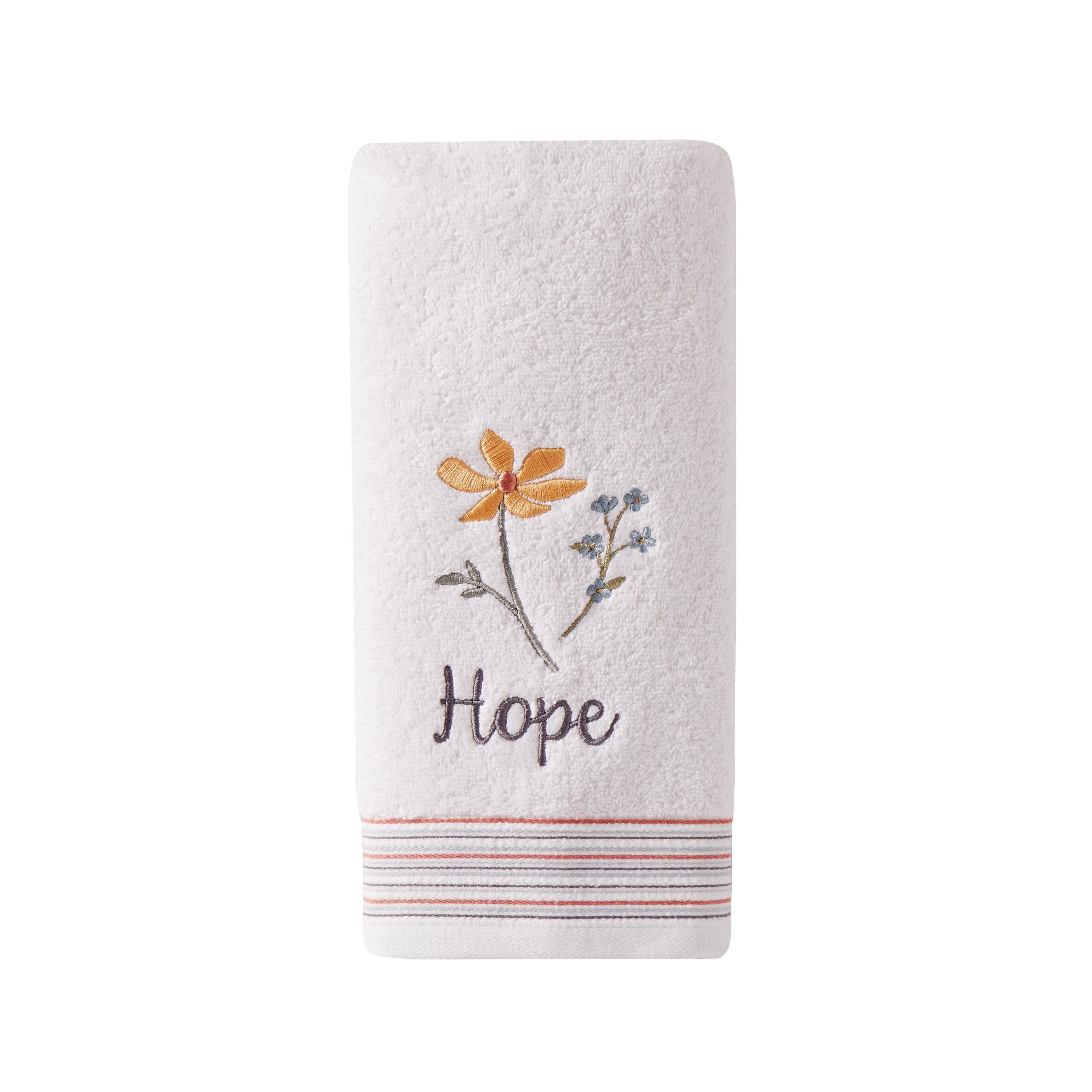 Mainstays Solace Embroidered Hand Towel W