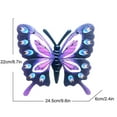 thumbnail image 3 of XMMSWDLA Desk Decorations Garden Butterfly Art Outdoor Garden Backyard Metal Decoration Gift 90s Party Decorations, 3 of 5
